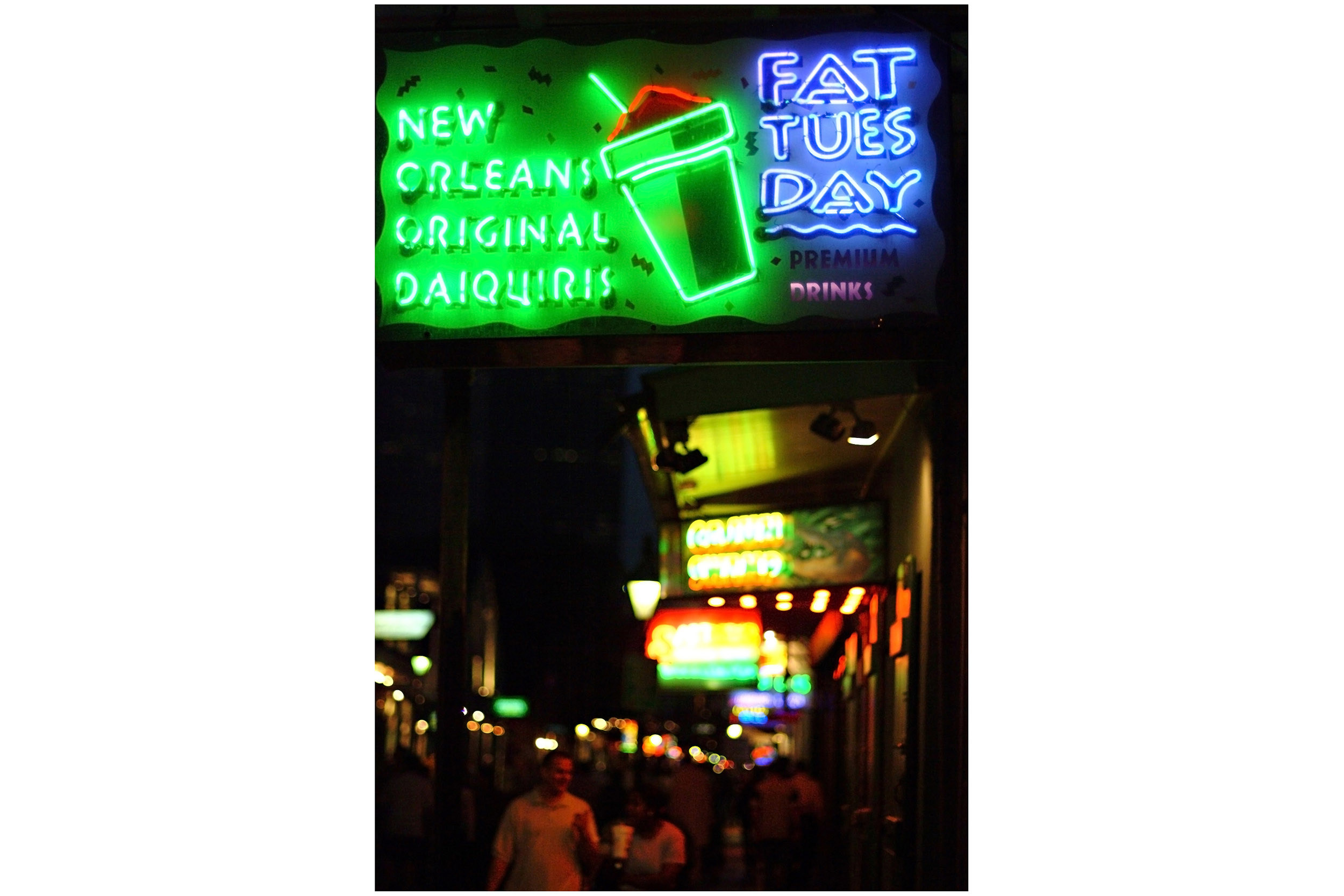 It’s Fat Tuesday somewhere, neon sign